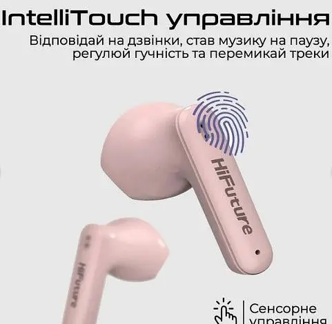 Наушники HiFuture ColorBuds2 Pink - фото 2