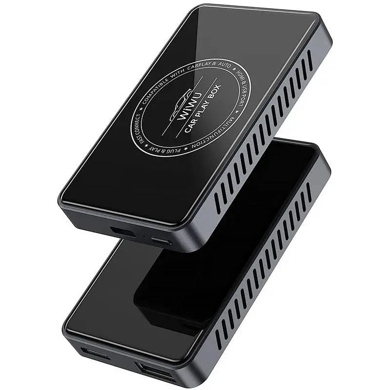 Адаптер WIWU Wi-CP004 Play box car wireless CarPlay iOS + Android Black - фото 3