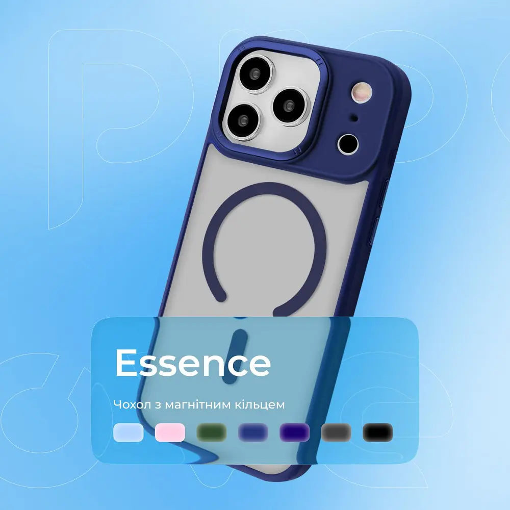 Чохол Proove Clear Essence Case with Magnetic Ring iPhone 13 Pro Max в асортименті - фото 12