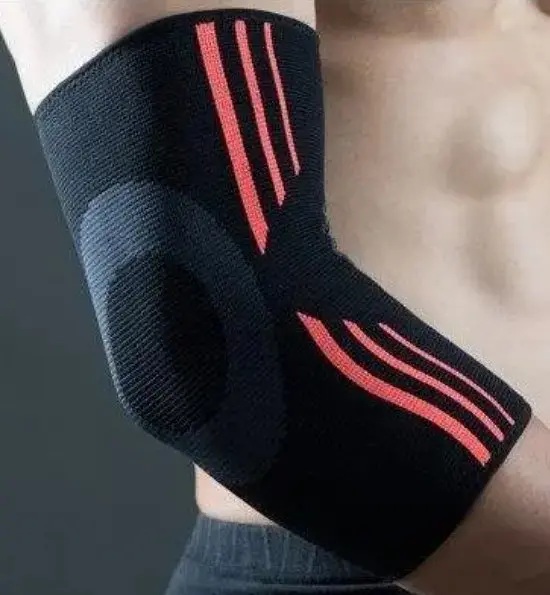 Налокітники Power System PS-6020 Elbow Support Evo Black/Orange (пара) XL (PS-6020_XL_Black-Orange) - фото 5
