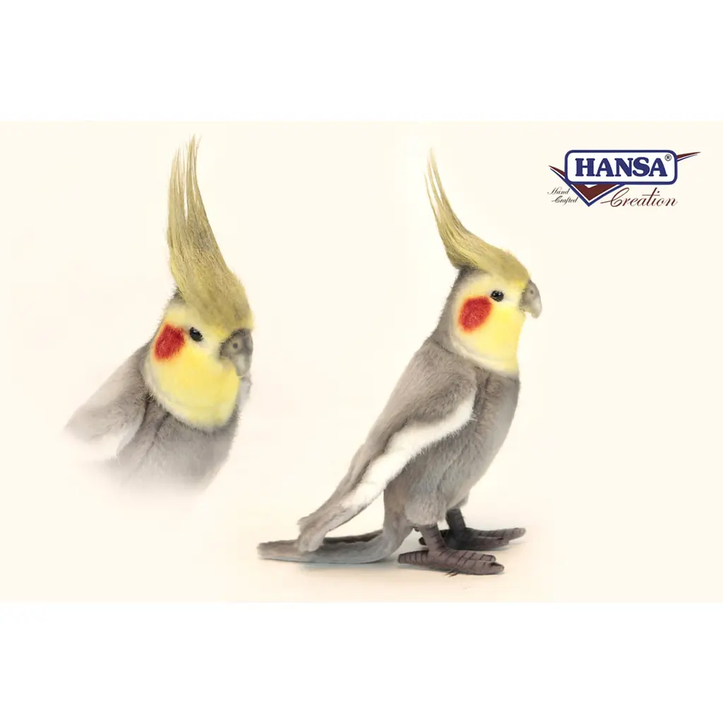  М'яка іграшка Hansa Папуга сіра 23 см (6470) - фото 2