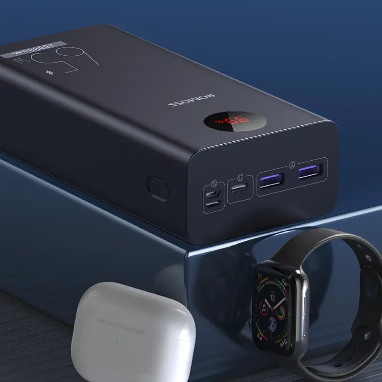 Аккумулятор внешний портативный Romoss 40000mAh PEA40 Pro PD 65W (PEA40-282-2183H) - фото 6