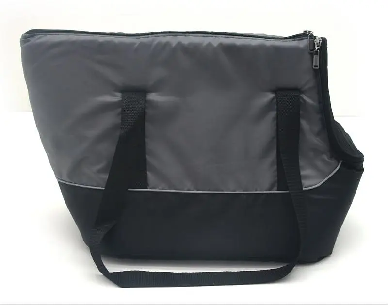 Сумка-переноска для котів та собак Zoo-hunt Вояж №0 23х35х31 см сіра - фото 3