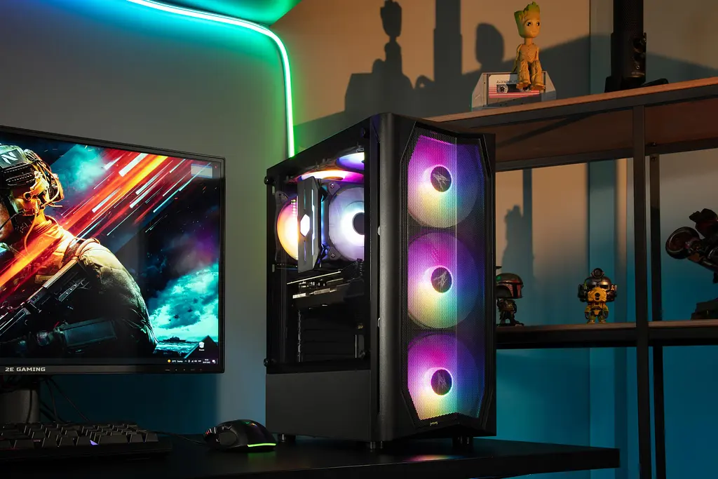 Комп’ютер персональний 2E Complex Gaming AMD R5-7500F 16Gb F1TB NVD4060-8 B650 Zalman-N4 700W FreeDos - фото 2