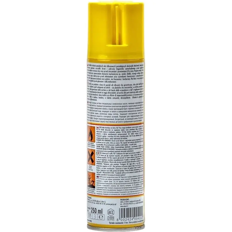 Силиконовая смазка для авто Atas Plak Silikon 250 мл (km-4222) - фото 2