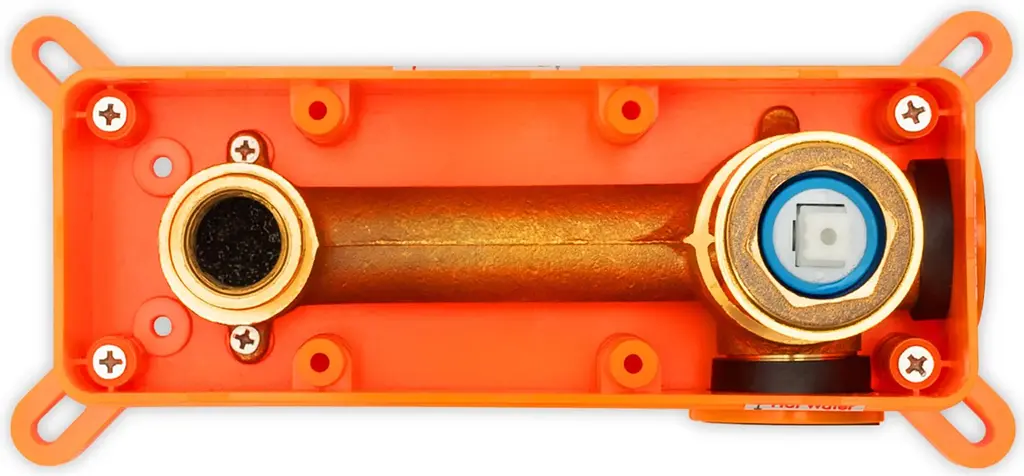 Смеситель для умывальника Rea Lungo Long brushed gold + BOX скрытого монтажа REA-B4109, Золотой - фото 3