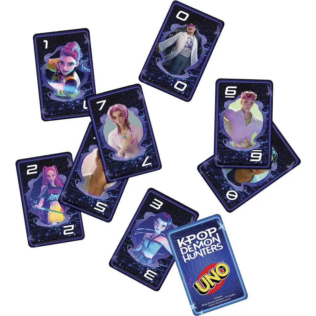  Настільна гра Mattel UNO KPop Demon Hunters (JRV01) - фото 3