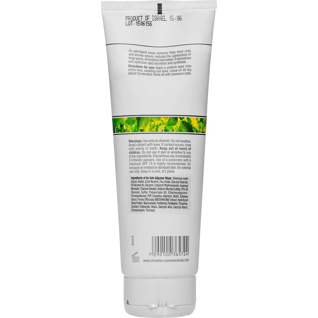 Маска для обличчя Christina BioPhyto 6А Seb-Adjustor Mask 250 мл - фото 2