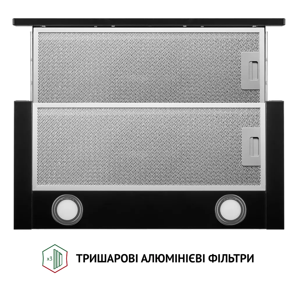 Вытяжка телескопическая PERFELLI TL 6212 BL 700 LED - фото 7
