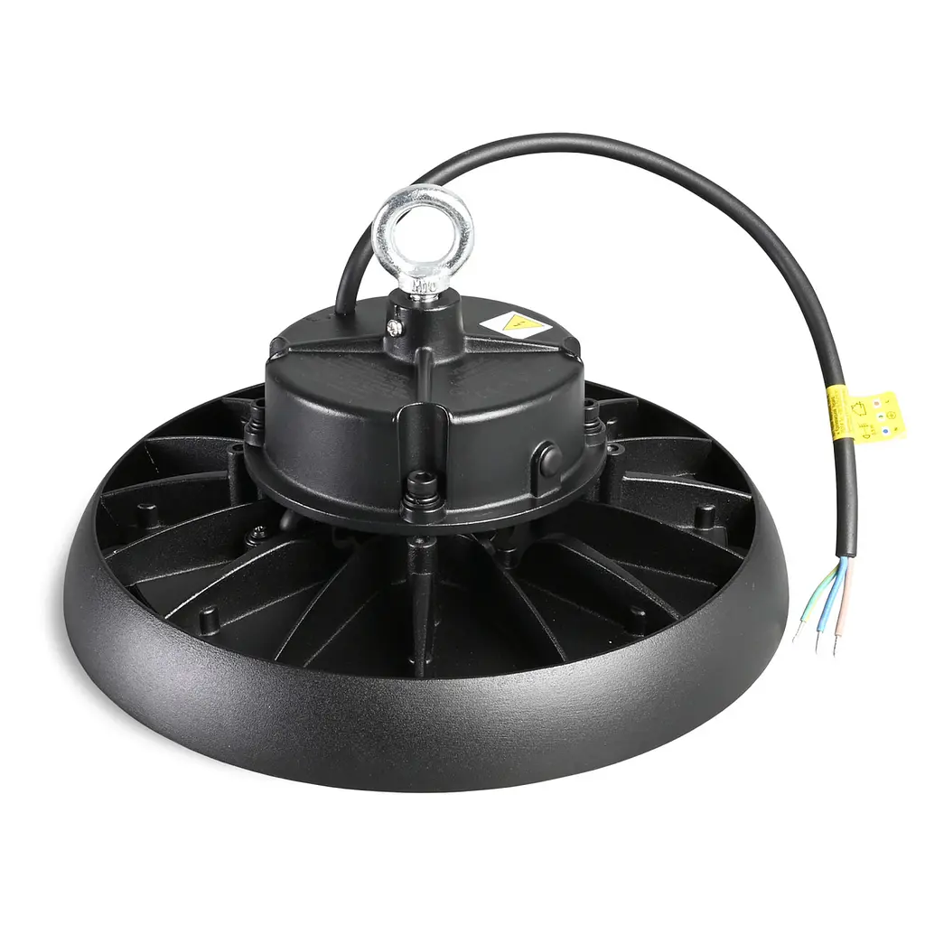 LED світильник висотний ХайБей VIDEX 100W 5000K 18000Lm Чорний - фото 3