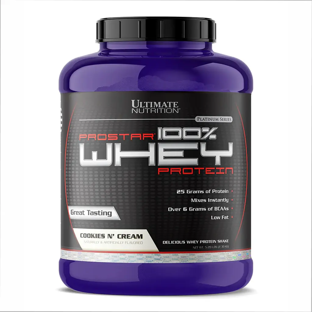 Prostar Whey 5.28lb — 2390 г Cookies Cream