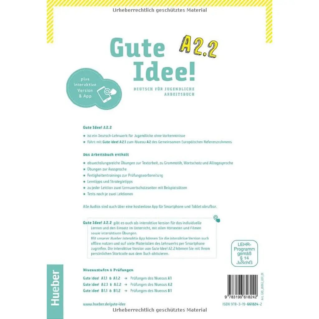 Gute Idee! A2.2 Arbeitsbuch mit interaktive Version - Герберт Пухта