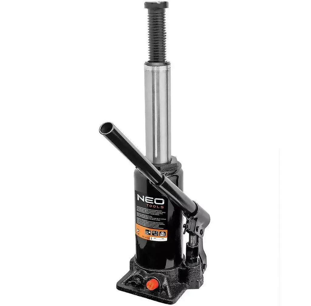Домкрат гідравлічний пляшковий 10т 230-456мм Neo Tools avt0001150 - фото 2
