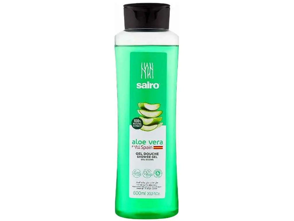 Гель для душу SAIRO 600мл ALOE VERA