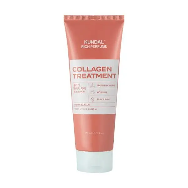 Кондиціонер для волосся 150 мл Kundal Rich Perfume Collagen Treatment Cherry Blossom - фото 2