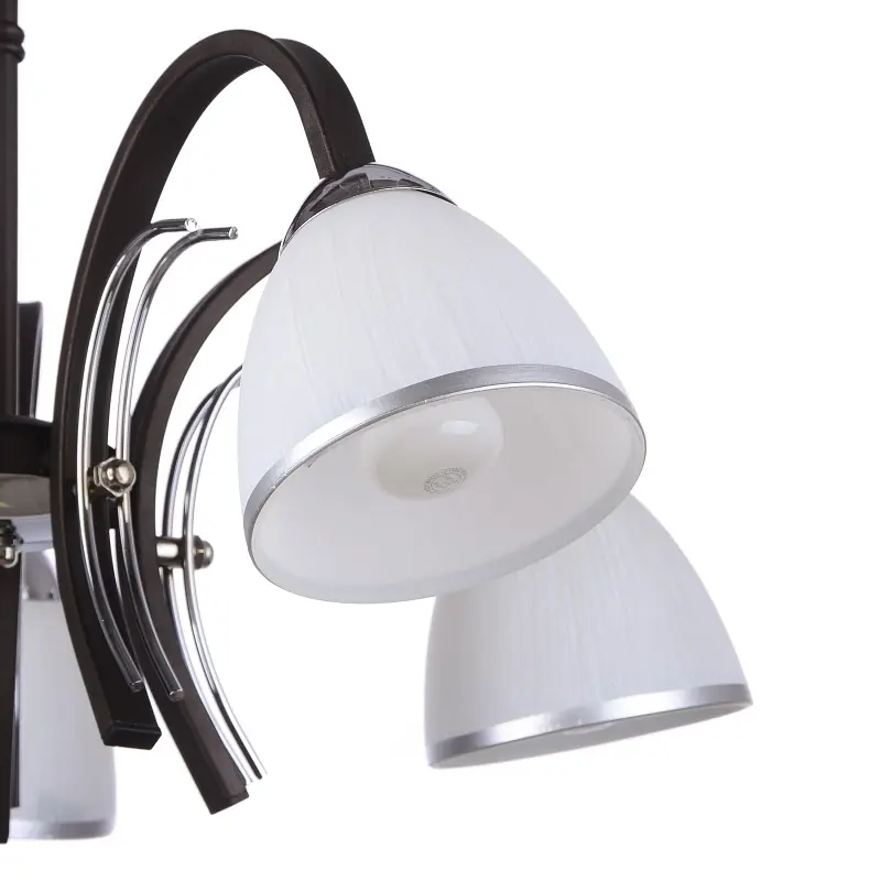 Люстра потолочная Brille классическая E27 60W BR (LK-548C/5) - фото 7