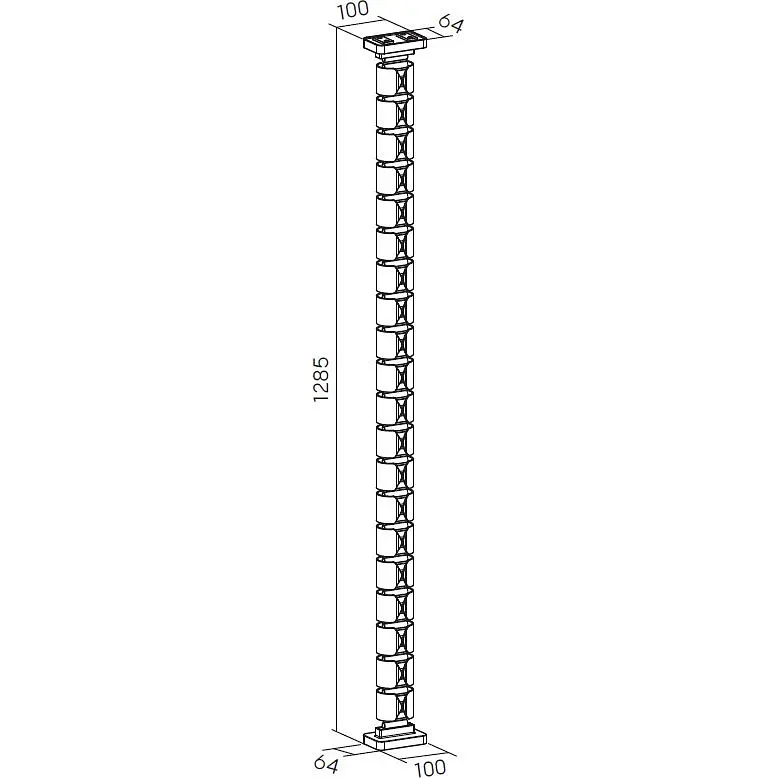Органайзер для кабелю OfficePro White (CM790W) - фото 3