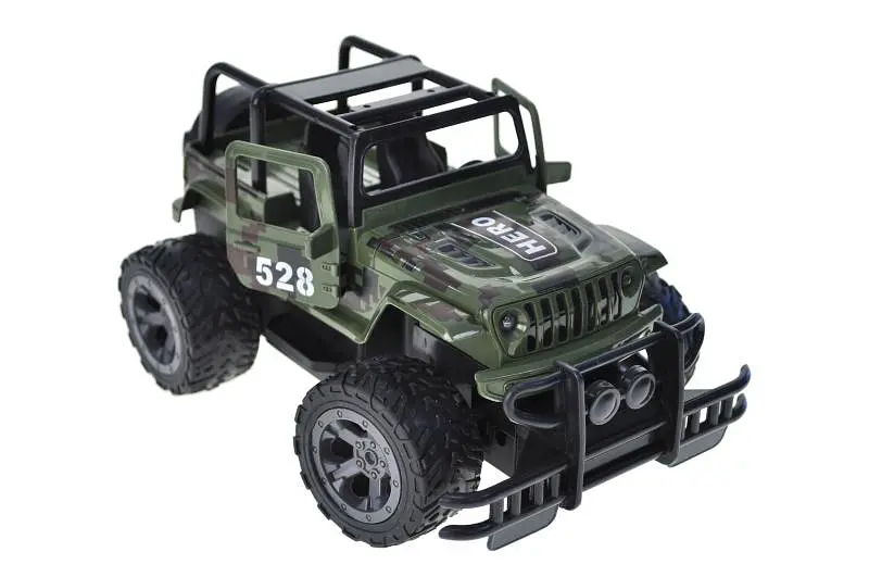 Машинка на радіокеруванні військовий джип акумуляторна Urban Off-Road 25968-1A в коробці р.20, 5х12, 8х10, 5см - фото 6