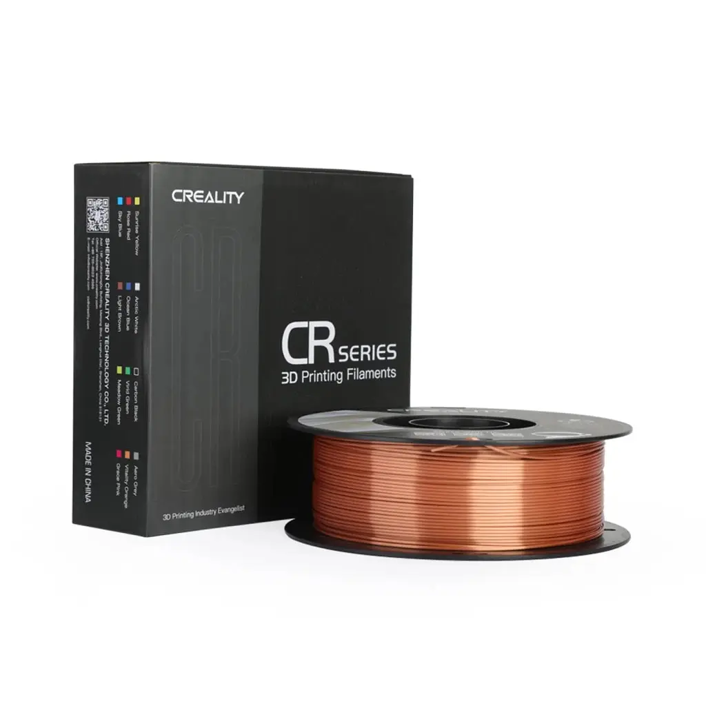 Пластик для 3D-принтера Creality PLA silky shine 1 кг, 1.75 мм, червоний copper (3301120002) - фото 6