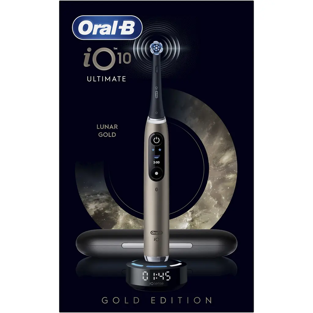 Электрическая зубная щетка Oral-B iO 10 Лунная золота  - фото 2