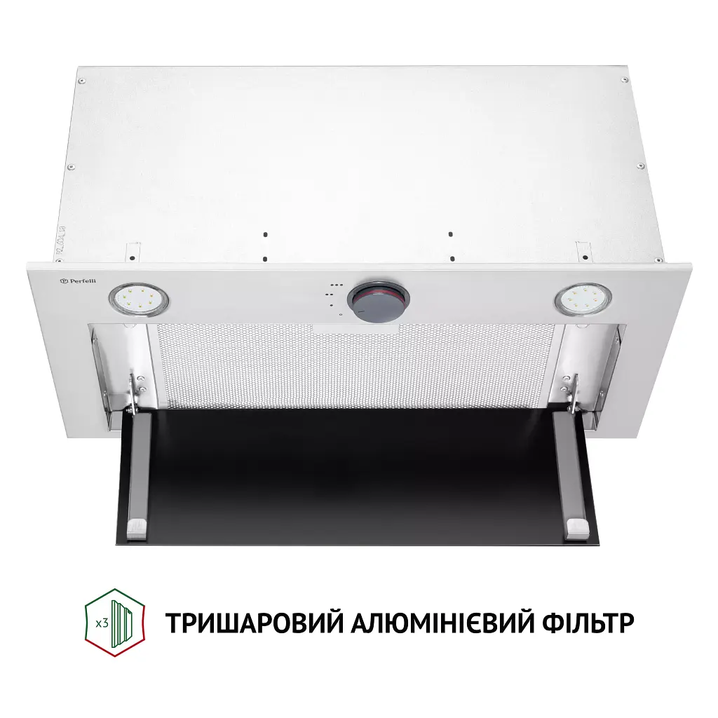 Витяжка повновбудована Perfelli BI 6872 I LED - фото 6