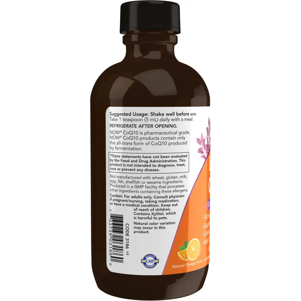 Коэнзим Q10 Now Foods Orange 118 мл - фото 2