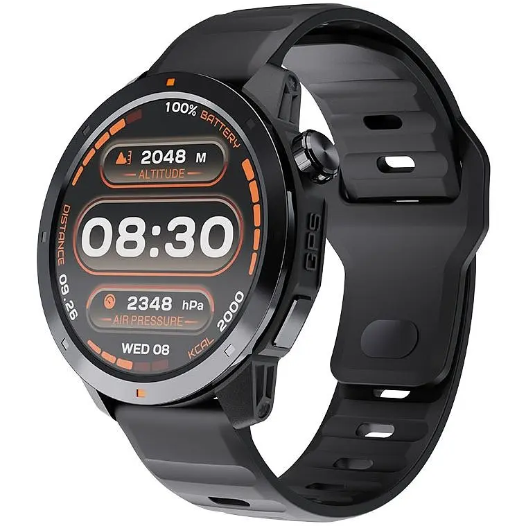 Смарт-годинник North Edge XTrek Pro 5Bar з компасом чорний (3259) - фото 2
