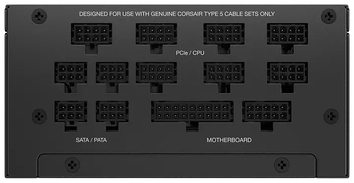 Блок живлення Corsair SF1000L PCIE5 1000W 80+ Gold (CP-9020246-EU) - фото 5