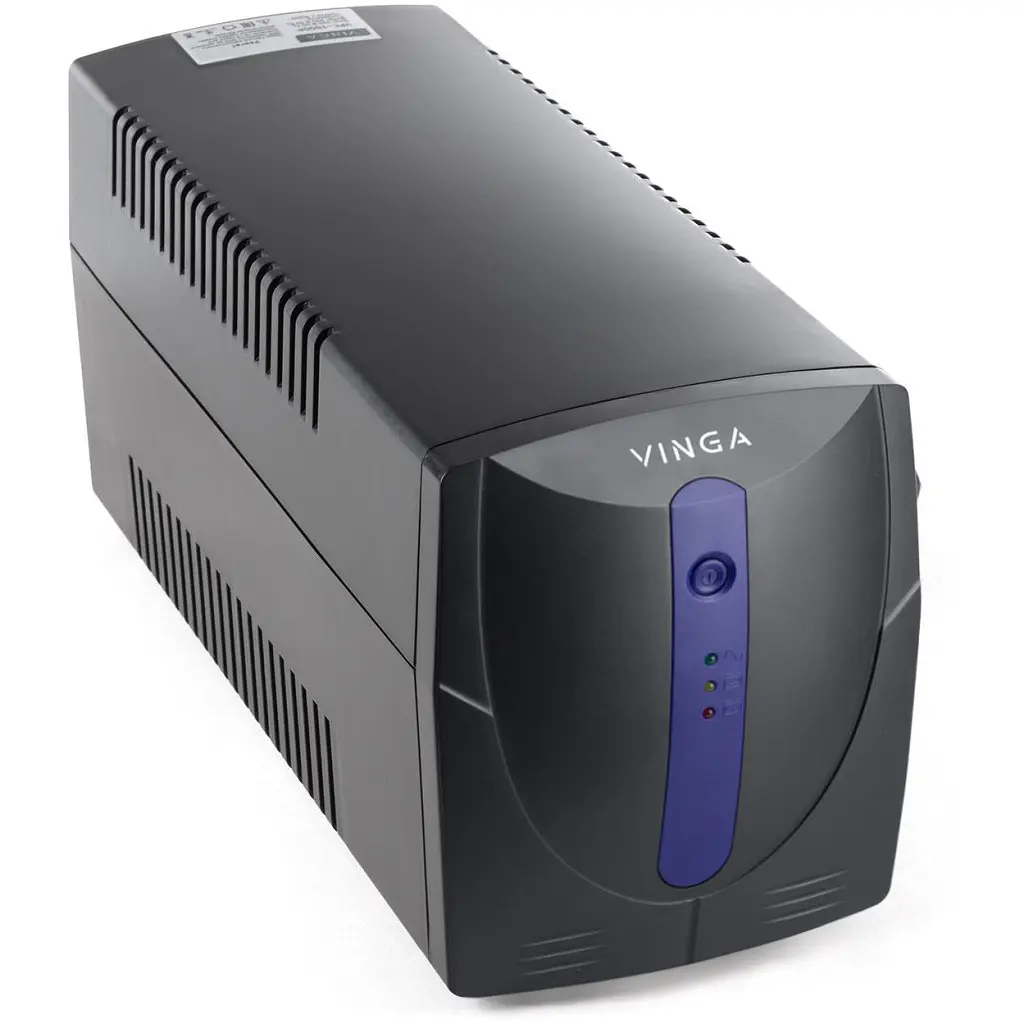 Пристрій безперебійного живлення Vinga LED 1200VA plastic case with USB (VPE-1200PU) - фото 9