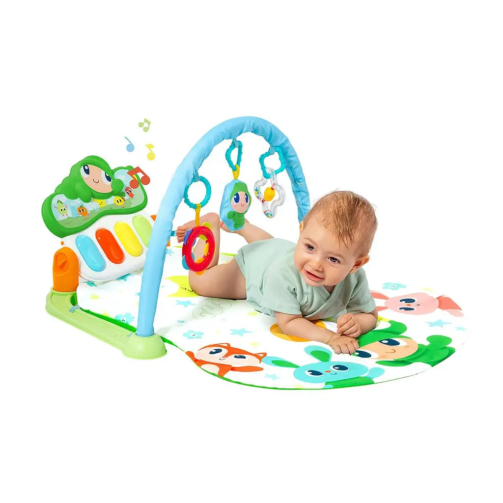 Дитячий інтерактивний килим Gusy Luz Activity Piano 4в1 з музичним піаніно та дугою, Molto (26515) Molto art26515 - фото 3