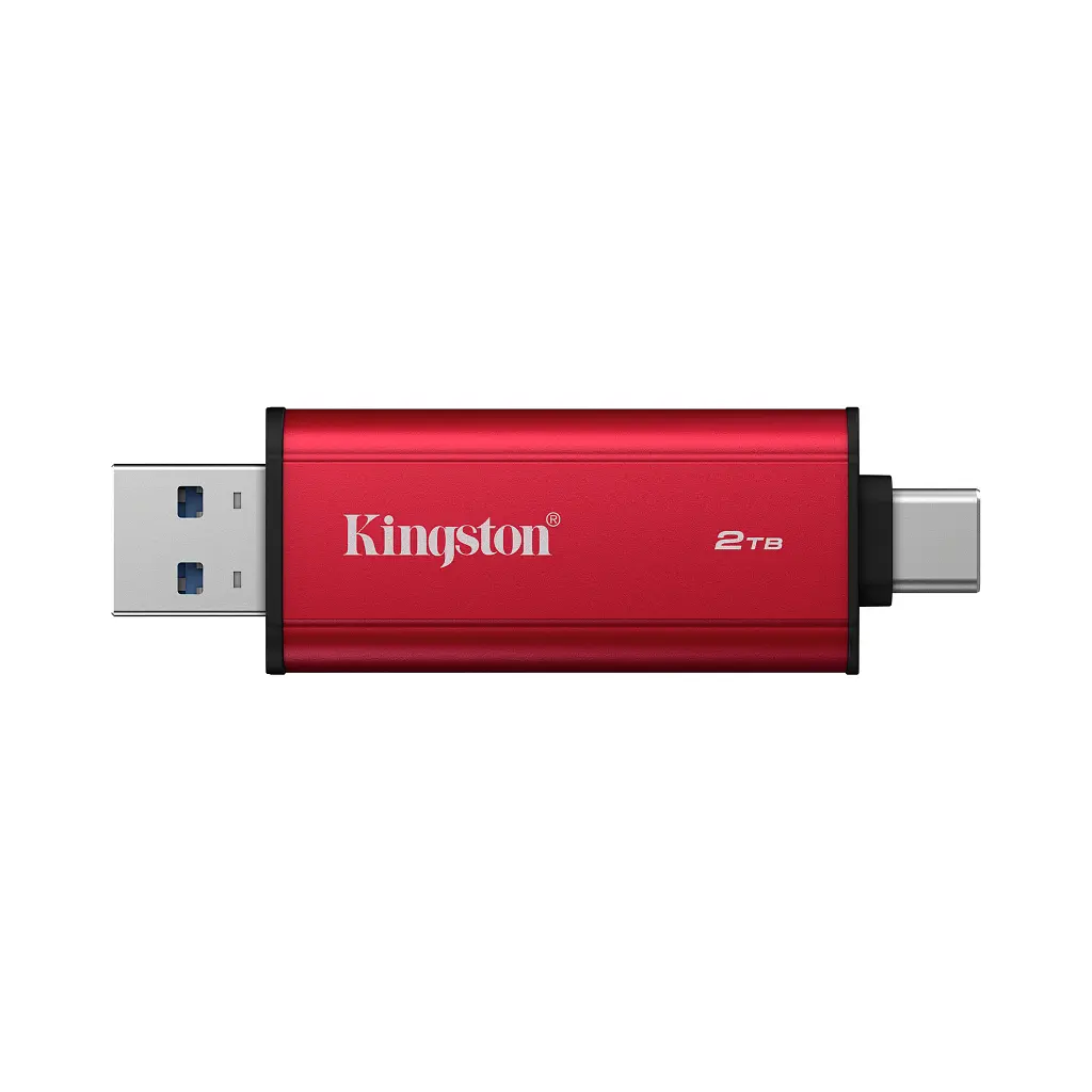Накопичувач SSD USB Type-C 2TB Dual Portable Kingston (SPSD/2TB) - фото 2