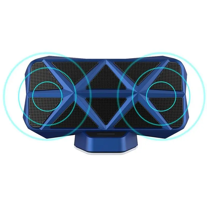 Портативна акустика EMIE Lambo bluetooth speaker Blue - фото 6
