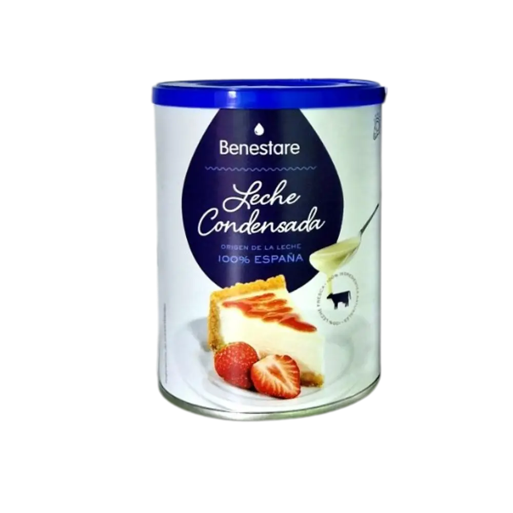 Молоко згущене Benestare Leche condensada original 8% без глютену 1 кг