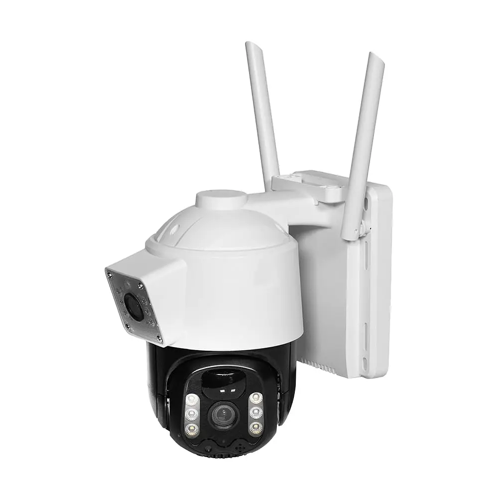 IP PTZ-відеокамера автономна з WiFi та сонячною панеллю 3Mp+3Mp Light Vision VLC-9530WIA/2C (Solar) f=4mm, на акумуляторних батареях (75-00294) - фото 9