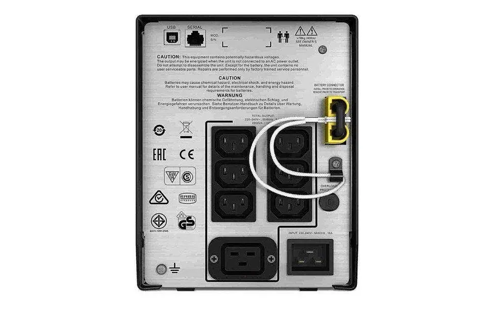 Лінійно-інтерактивне ДБЖ APC Smart-UPS C 2000VA LCD (SMC2000I) - фото 2