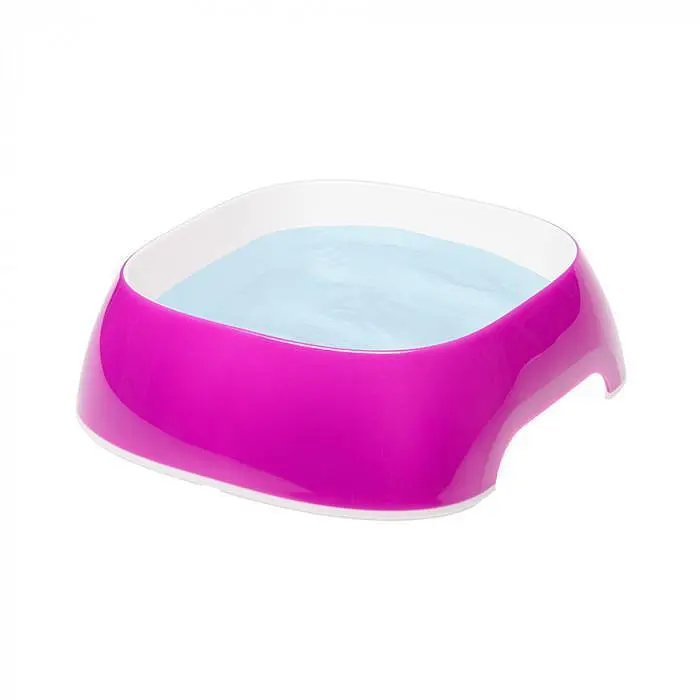 Миска Ferplast Glam Small для собак і котів, 15×13,5×5 см, з нековзною основою, сіро-бежевий - фото 5
