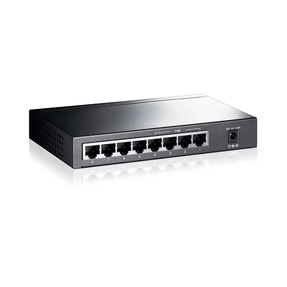 Коммутатор TL-SG1008P 8xGE (8xPoE), 65.2Вт, Неуправляемый TP-Link teh0018309 - фото 5