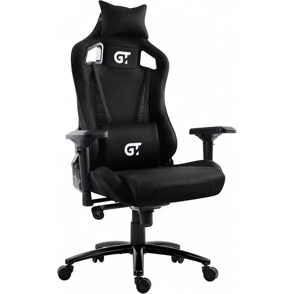 Геймерське крісло GT Racer X-5113F Fabric Black [132261] - фото 2