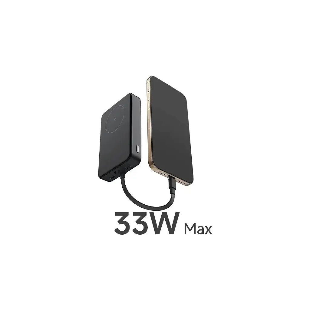 Батарея універсальна Xiaomi 10000mAh 33W Magnetic Integrated Cable grey (BHR9823GL) - фото 6
