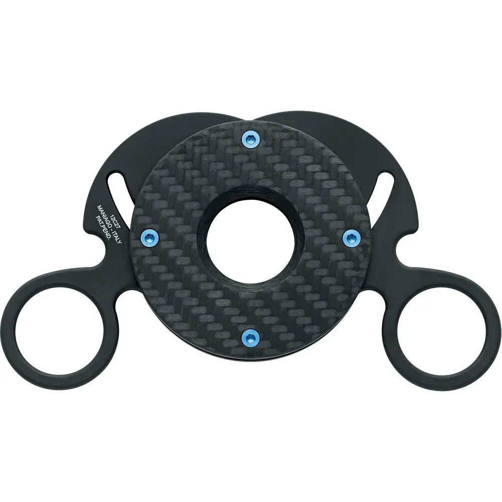Ніж для сигар Fox The Circle 3K Twill Fat Carbon Black - фото 2