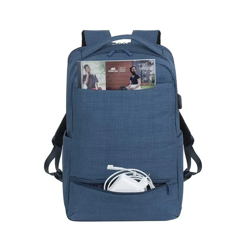 Рюкзак для ноутбука RivaCase 17.3" 8365 Blue (8365Blue) - фото 2