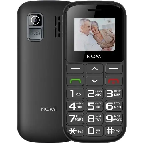 Мобильный телефон i1871, Black, Dual Sim Nomi teh0020347