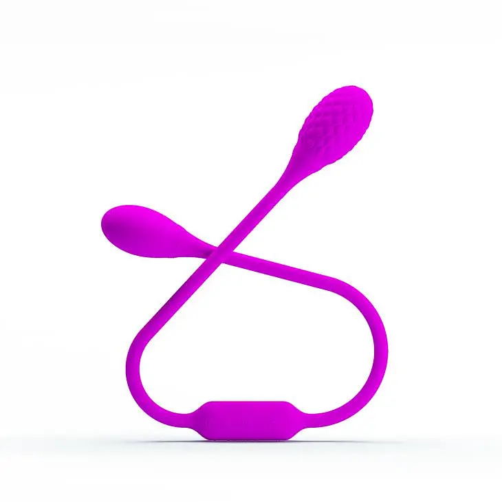 Двусторонний вибратор Pretty Love Dream Lovers Whip 65.5 см розовый - фото 3