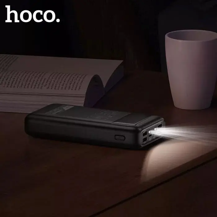 Зовнішній акумулятор Hoco DB81 Apollo 30000mAh 65W Black [122805] - фото 9