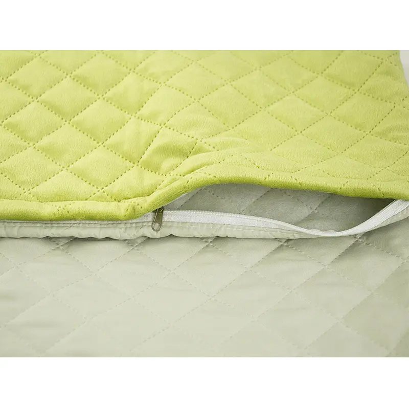 Чохол на подушку 50х70 VeLour Olive Green ромб (382.55_Olive Green ромб) - фото 5
