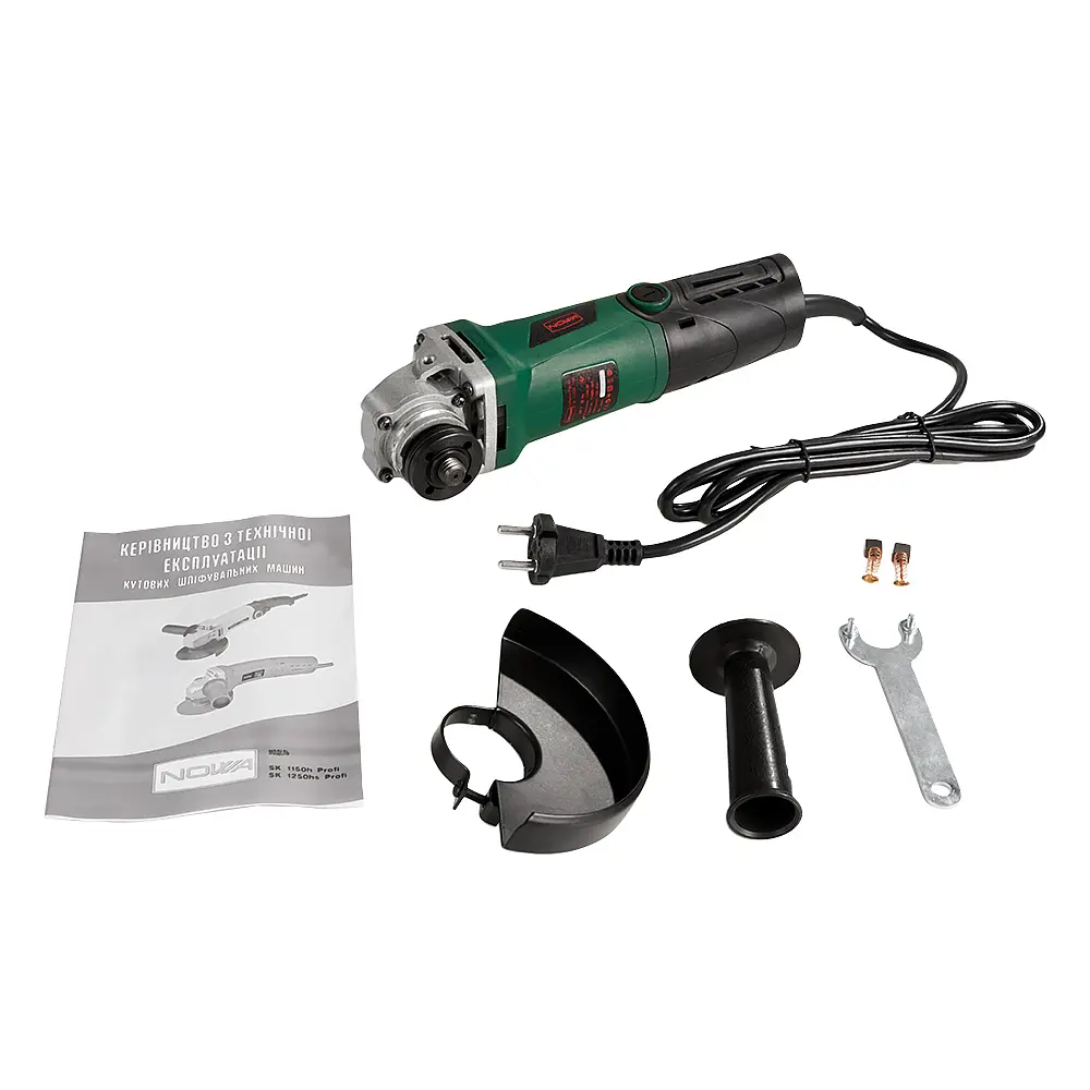 Кутова шліфувальна машина Nowa SK 1150h Profi (87490N) - фото 7