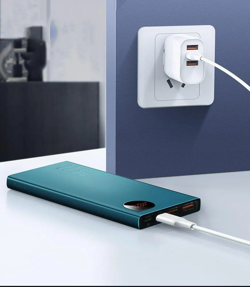 Зовнішній акумулятор Baseus Adaman Metal Display 22.5W 10000mAh - фото 4