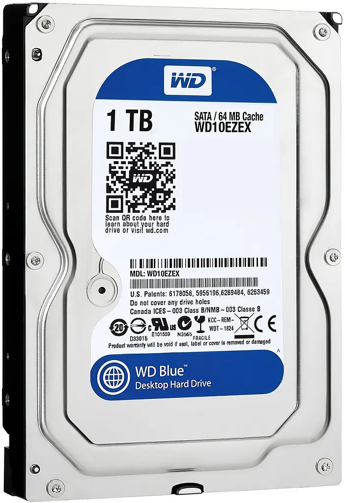 Жорсткий диск WD 1TB 3.5` 7200 64MB SATA Blue - фото 8