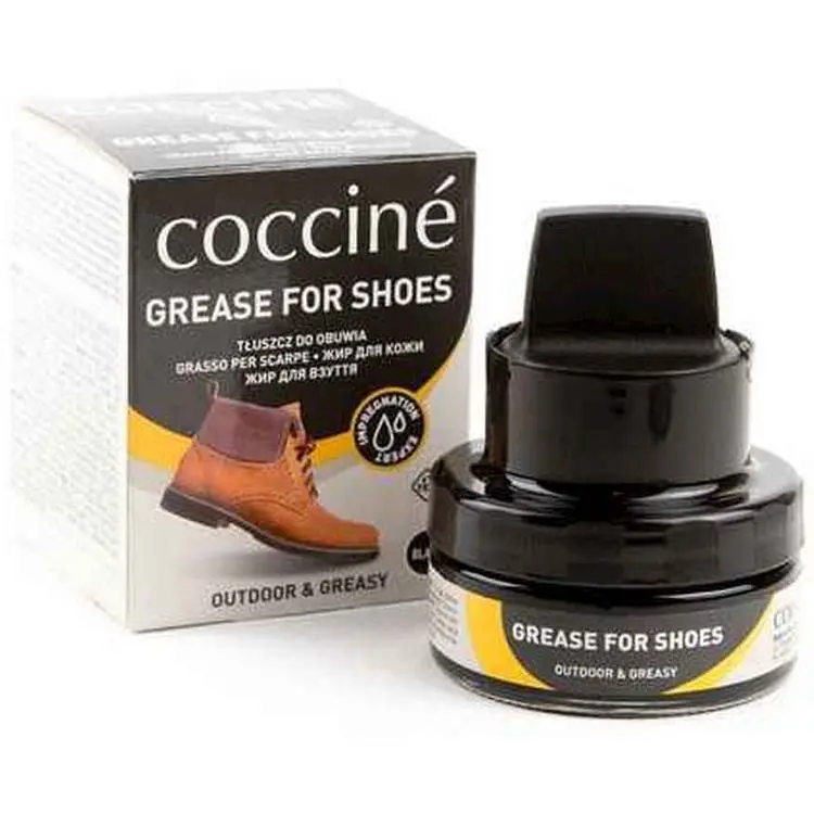 Жир в банці COCCINE чорний 50мл GREASE + ком. для очистки