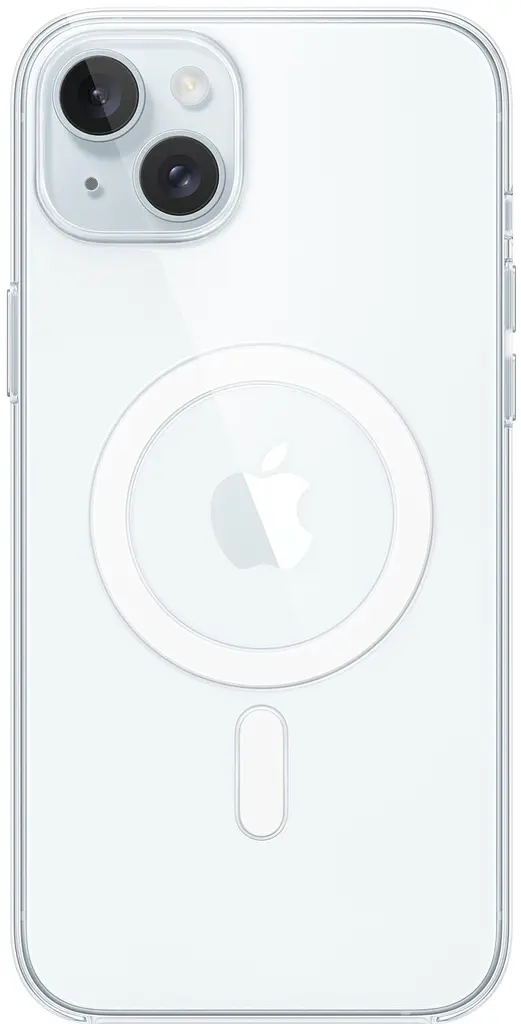 Оригінальний прозорий чохол для iPhone 15 Plus Apple Clear Case with MagSafe (MT213ZM/A) протиударний - фото 4